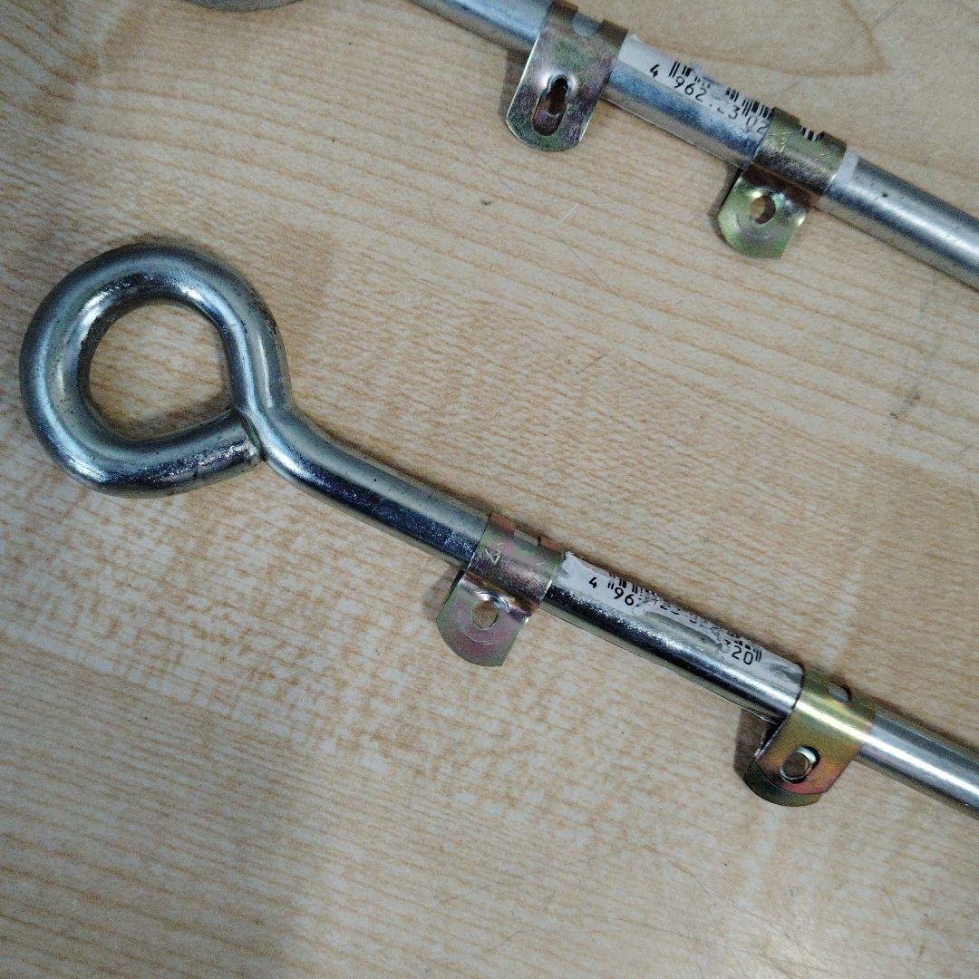 値下げ　ロープ止め丸型ペグ 9×400mm 30本セット