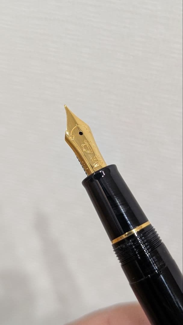SAILOR 1019万年筆 14kブルー（紺）K. Oda刻印付き