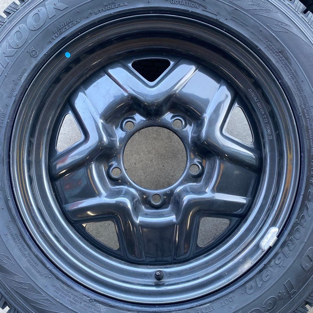 新品ハンコックスタッドレスセット175/80R16 ジムニー　送料無料