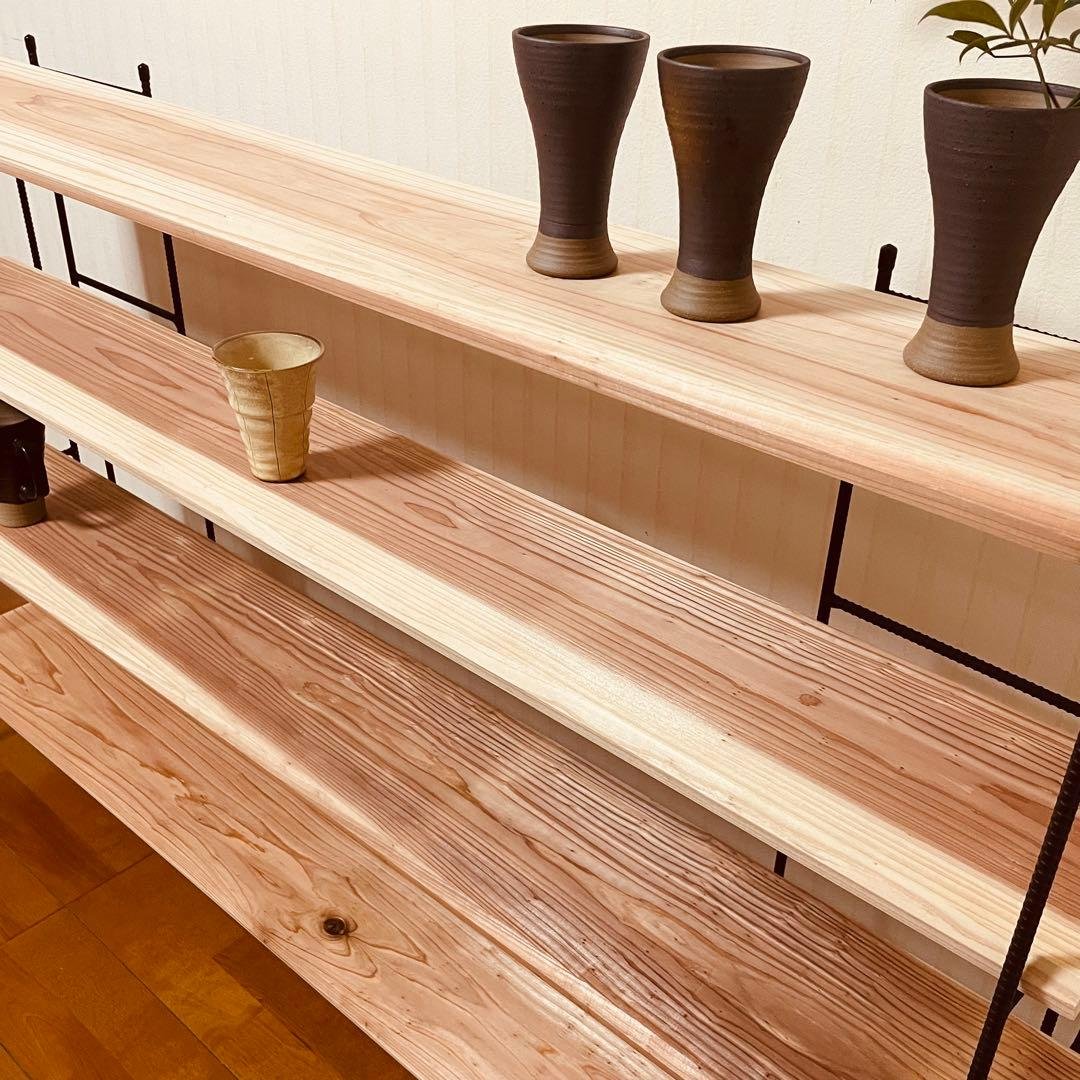 大人気‼️ 手作りアイアン家具 折り畳みラック 西海岸インテリア 幅150cm