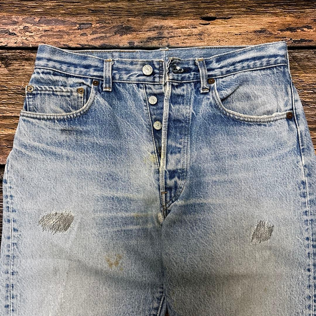 LEVI’S / 80's 501 repair denim pants