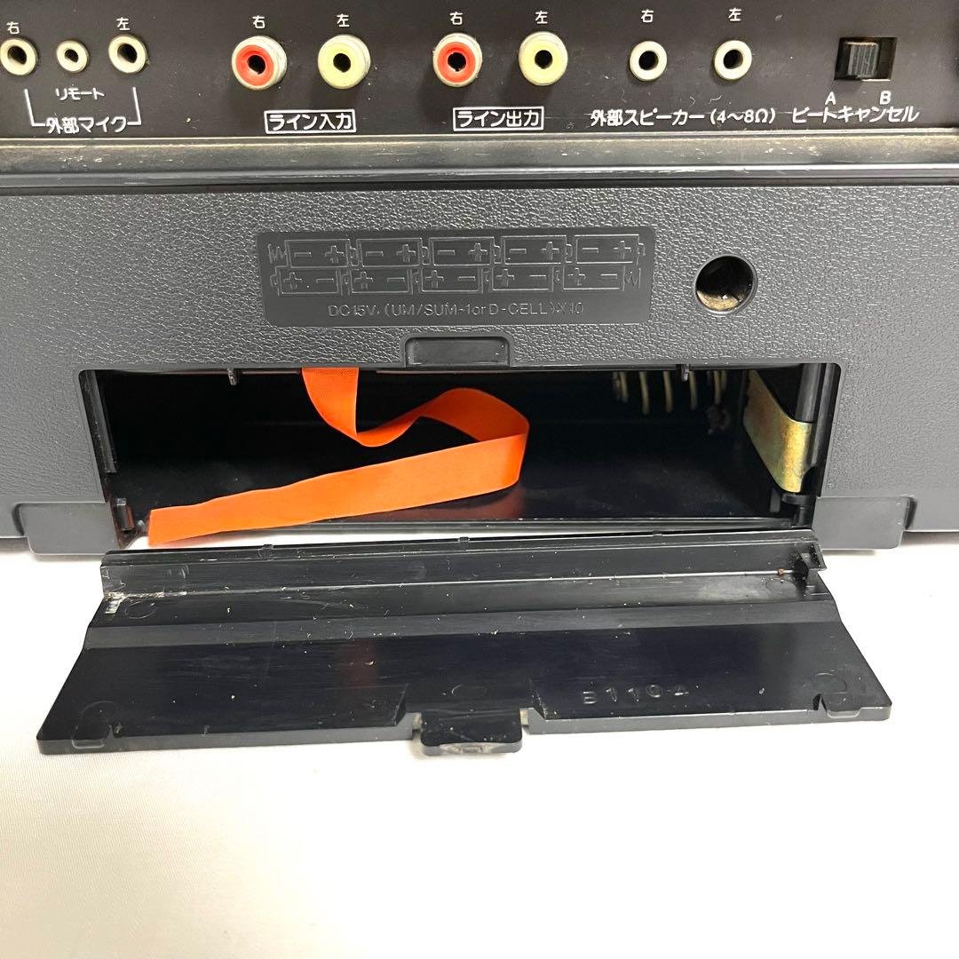 【再生確認】シャープ SHARP 大型ラジカセ GF-505SB