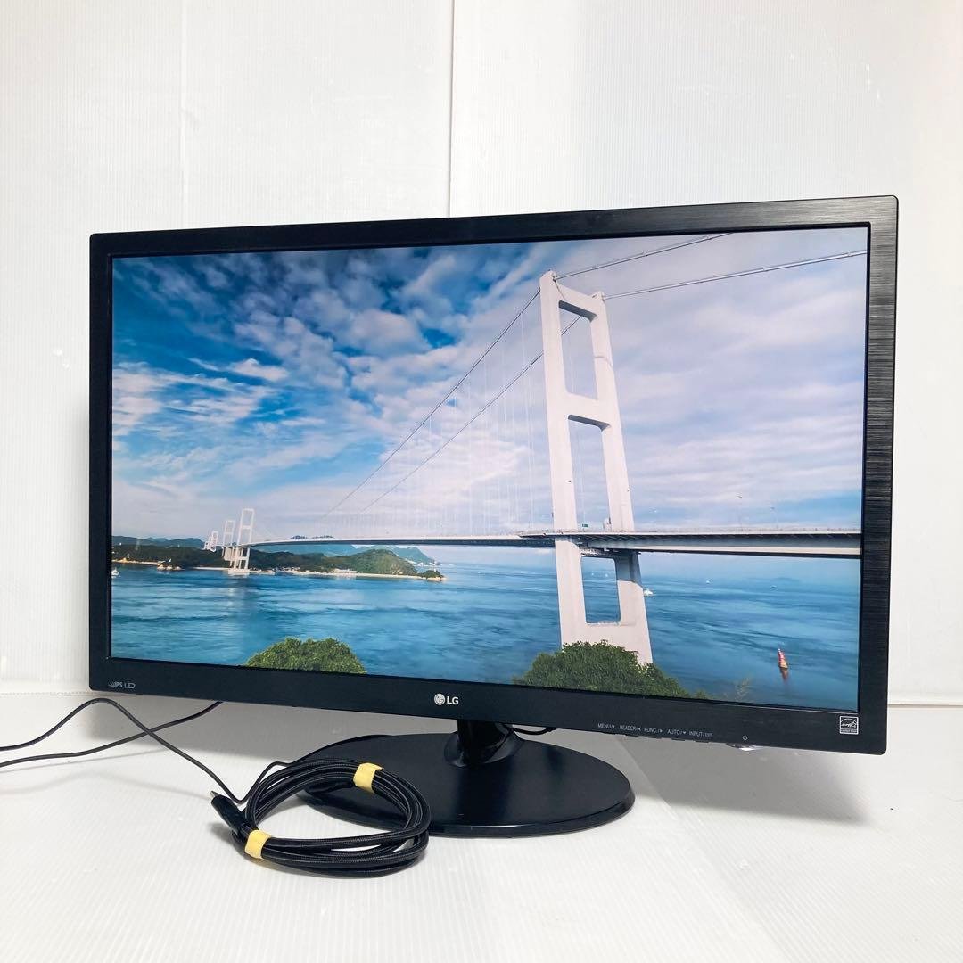 美品 LG 27型 モニターディスプレイ 27MP38VQ-B 2017年製