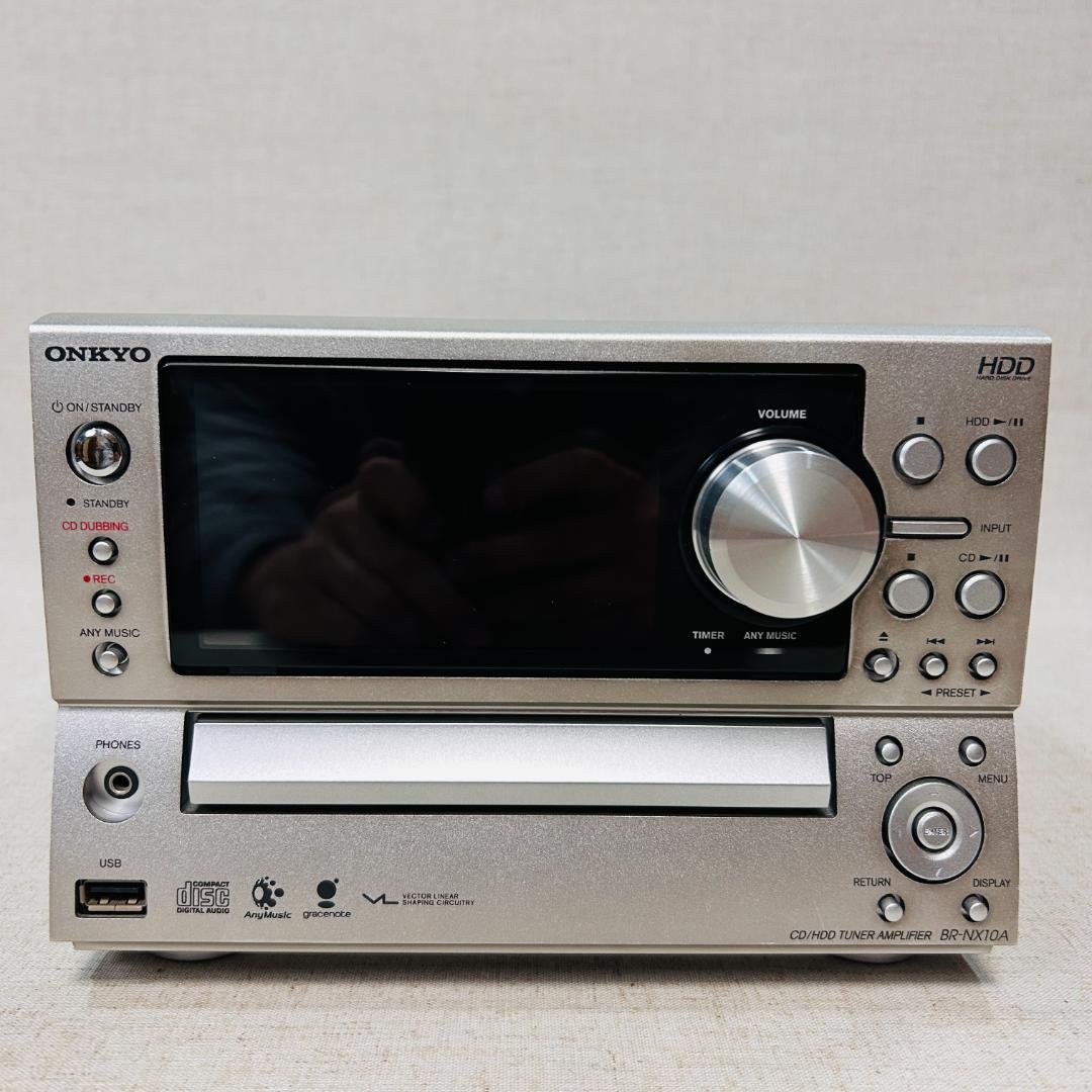 ONKYO CD/HDDチューナーアンプシステム BR-NX10A(S)