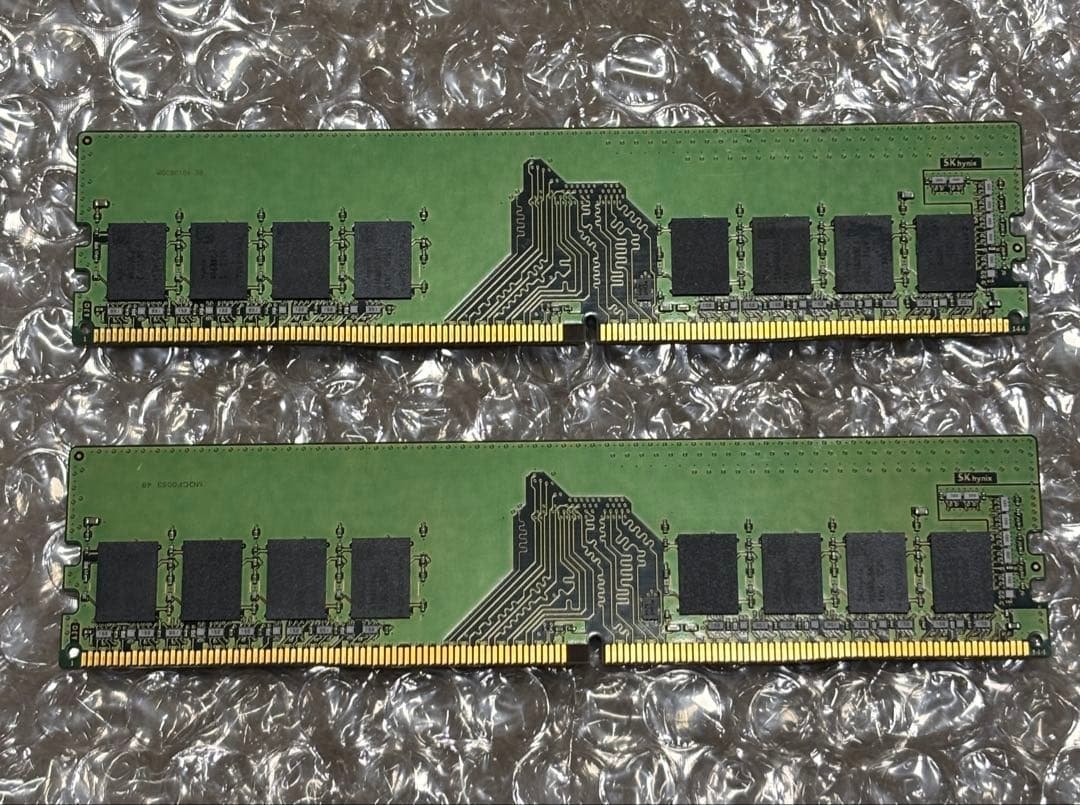 SKhynix 32GB(16x2) DDR4 メモリ PC4-3200AA