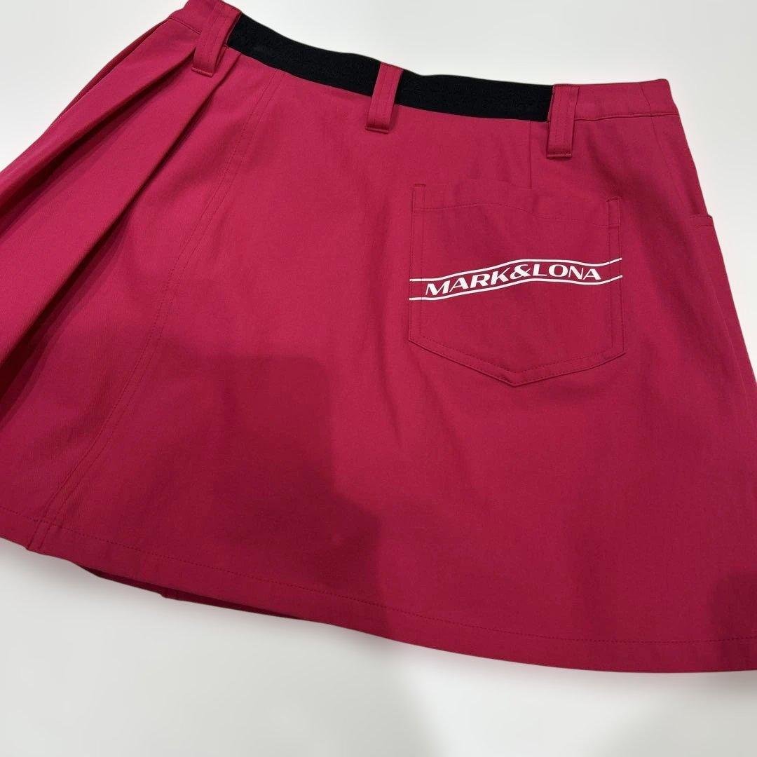 新品❤️MARK & LONA ピンクプリーツスカート