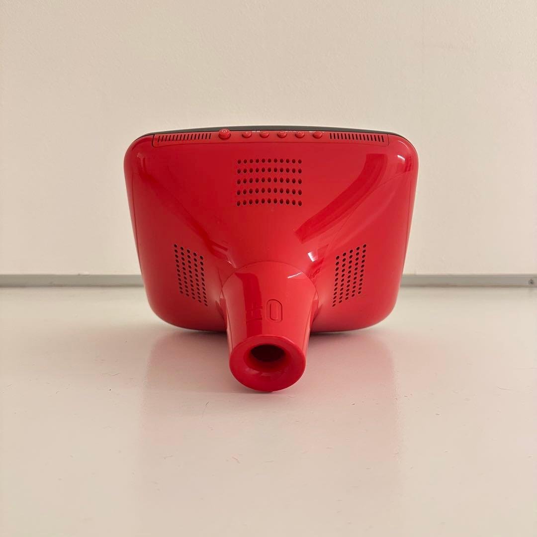 ±0 プラスマイナスゼロ テレビ レッド XVT-M020 深澤直人　廃盤品