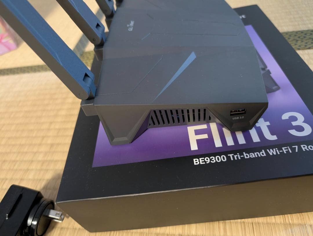 ア*橋様 GL.iNet Flint 3 GL-BE9300 Wi-Fi 7 ル