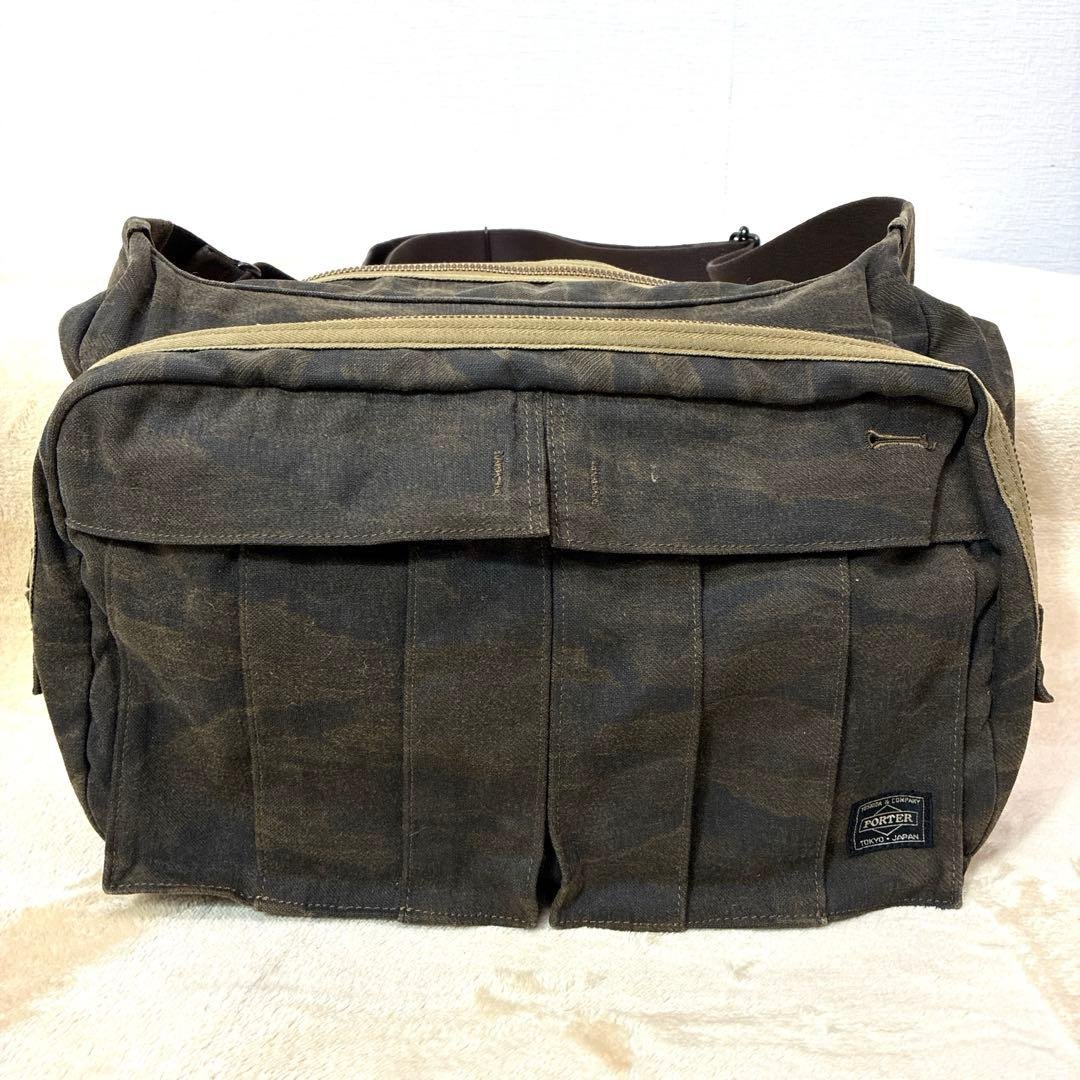 【美品】PORTERポーター Anniversary　70周年　カモフラ