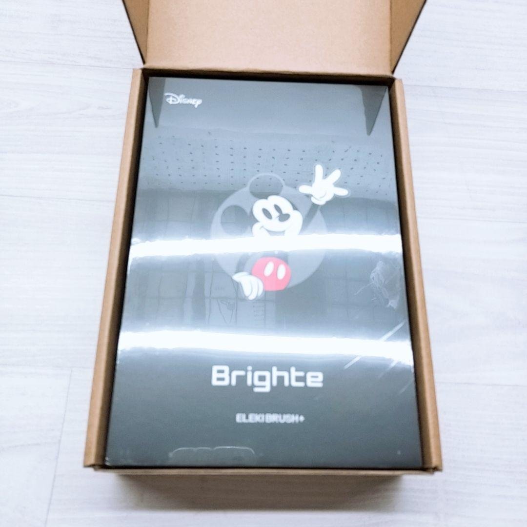 新品未開封☺️付属品完備 Bright ブライト エレキブラシ プラス　ミッキー