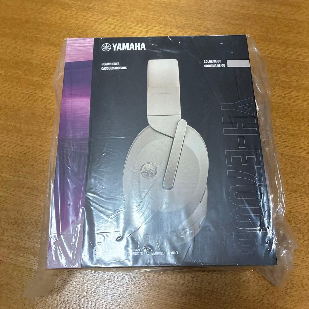 ヤマハ　YAMAHA ヘッドフォン　ベージュ　YH-E700B 新品　未開封　箱