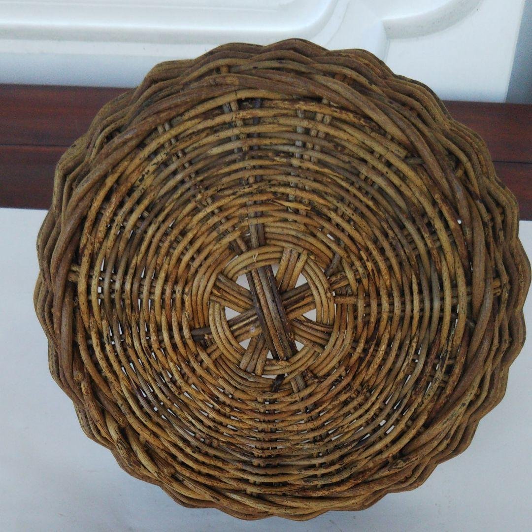 アケビの蔓(つる)  篭   バスケット