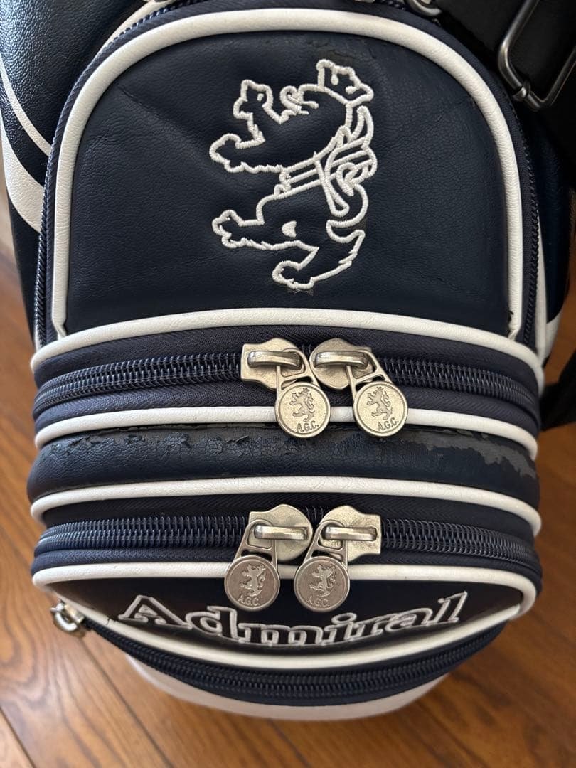 Admiral ゴルフバッグ・キャディバッグ ネイビー