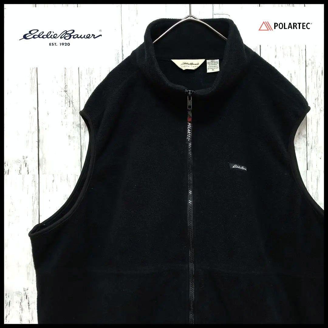 エディーバウアー★フリースベスト XL ポーラテック Eddie Bauer