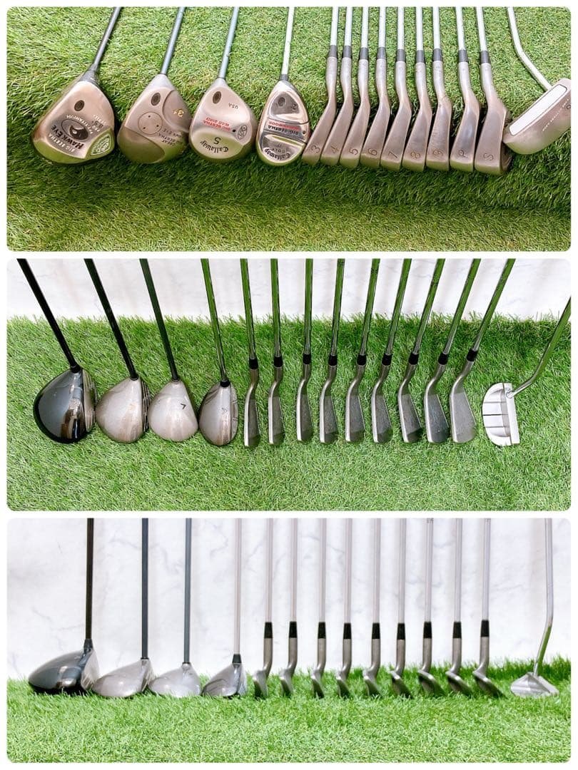 N5.キャロウェイ　初心者オススメ　メンズセット　ゴルフクラブ　14本 右利き