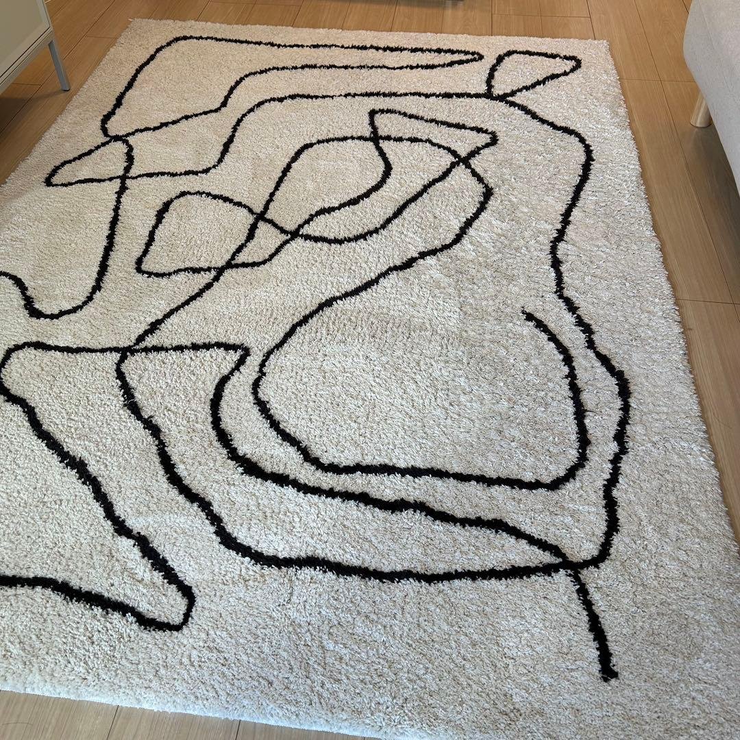 140×200 ジャーナルスタンダードファニチャー ラグ マット
