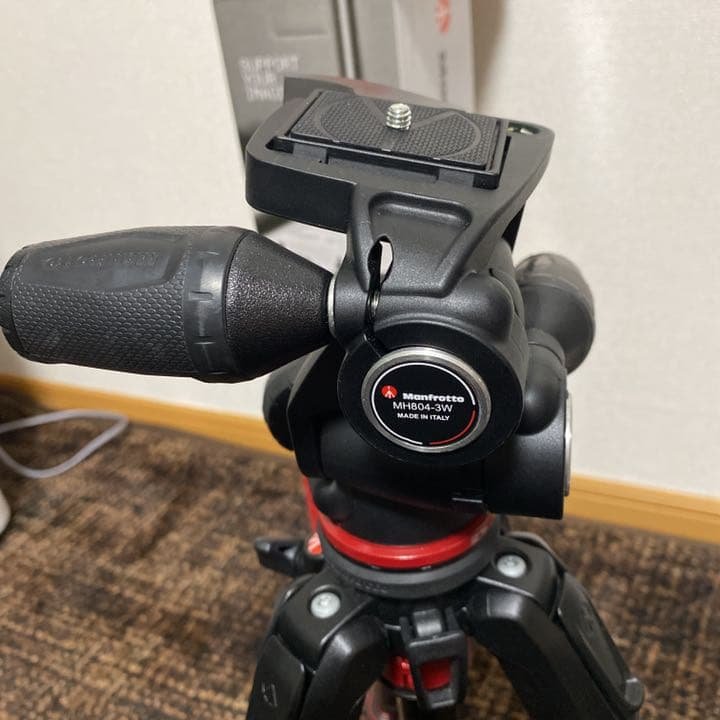 マンフロット　190go！m-lock carbon 3way雲台