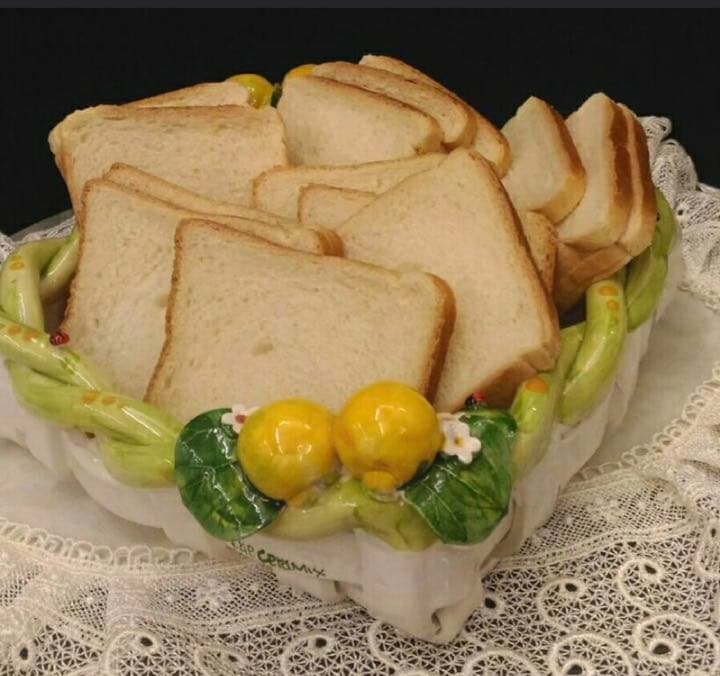 南イタリアのソレント半島の陶器カゴ