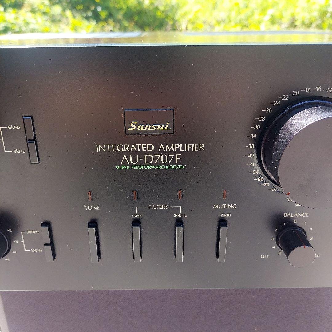 サンスイステレオアンプAU-D707F