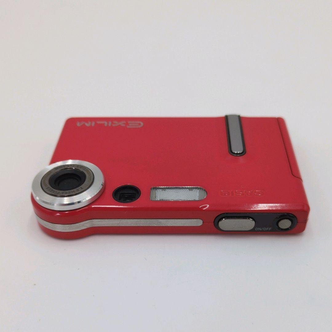 希少 美品 CASIO EXILIM EX-S20 超コンパクトデジカメ レッド