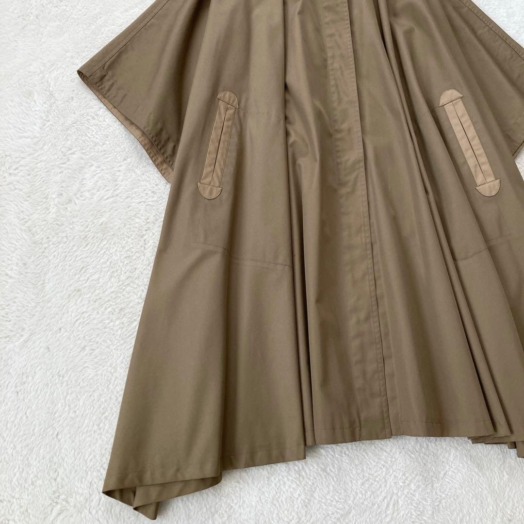 希少☆ティエリーミュグレー　ポンチョ・ケープコート　ベージュ　ヴィンテージ