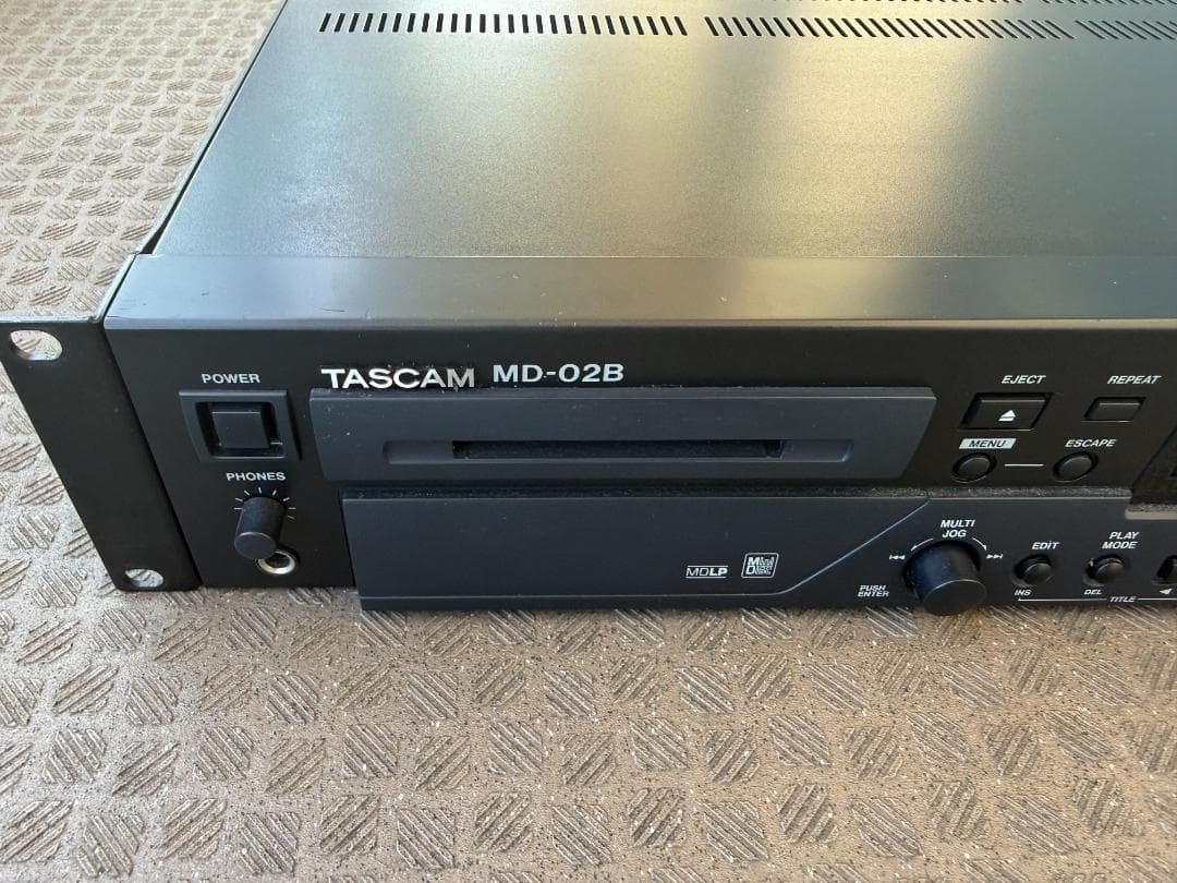 TASCAM MDレコーダー MD-02B