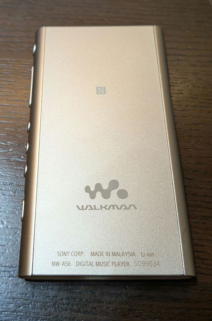 Sony NW-A56 ウォークマン　ゴールド
