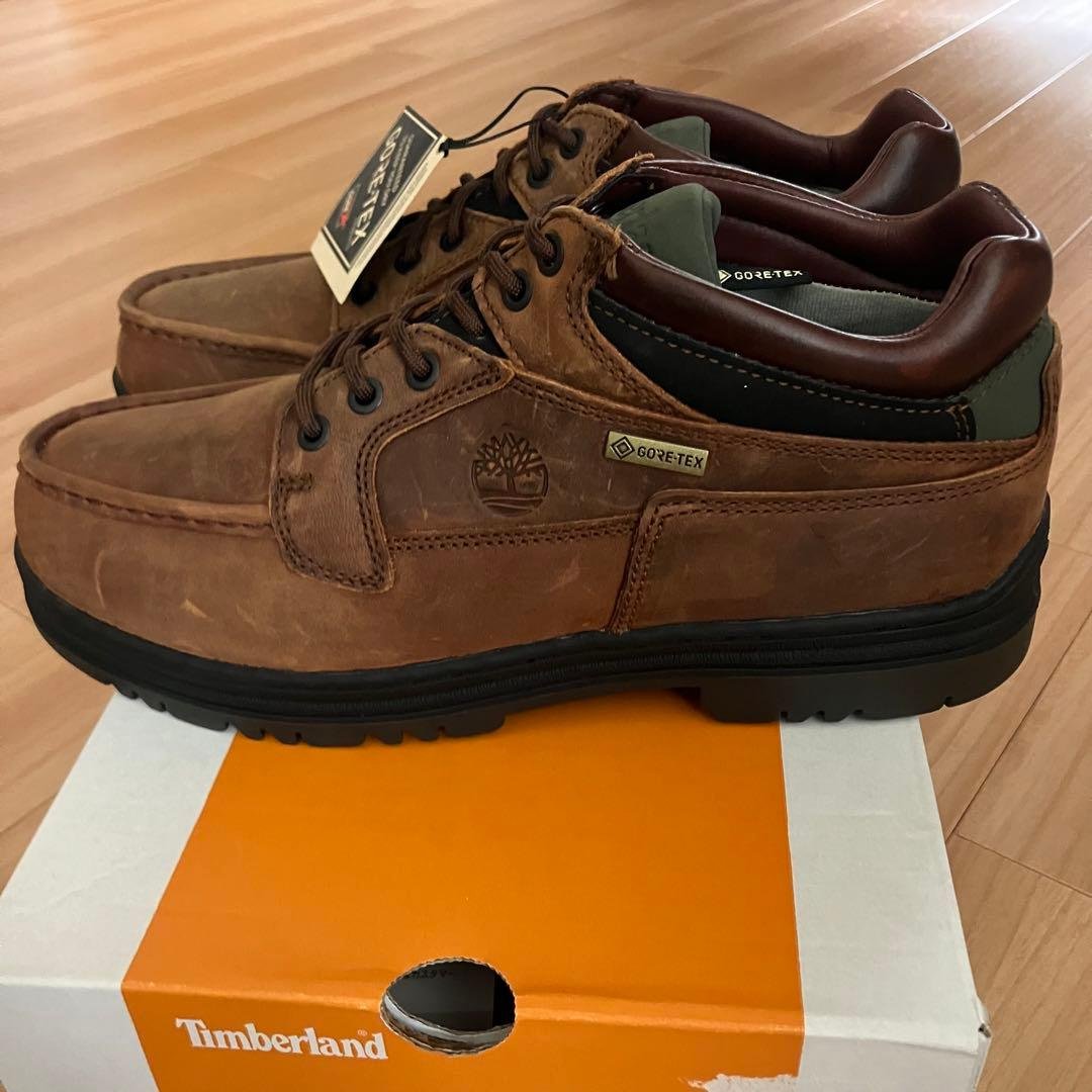し*ゅ様 新品　Timberland Moc Toe Mid GTX ブラウン