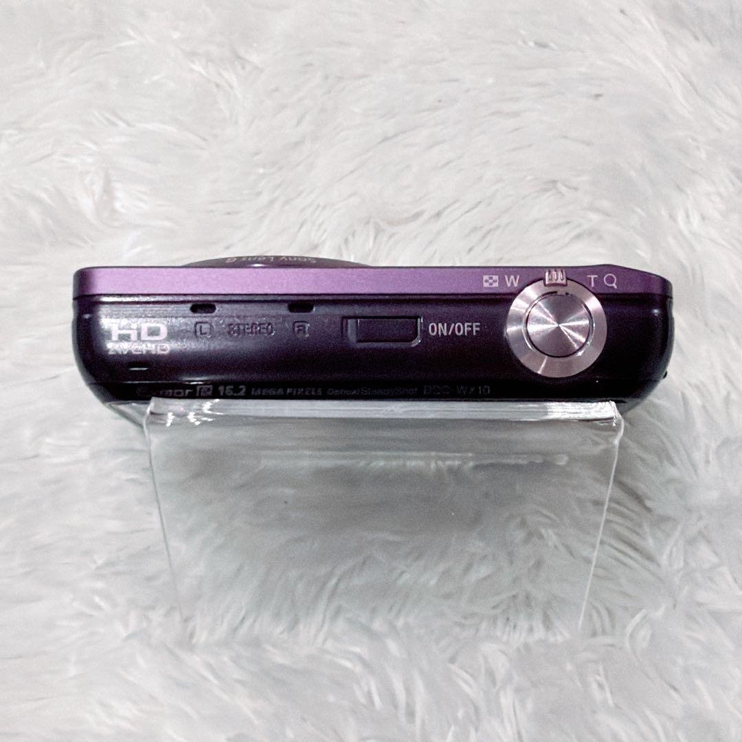 【未使用級】SONY Cyber shot DSC-WX10 パープル