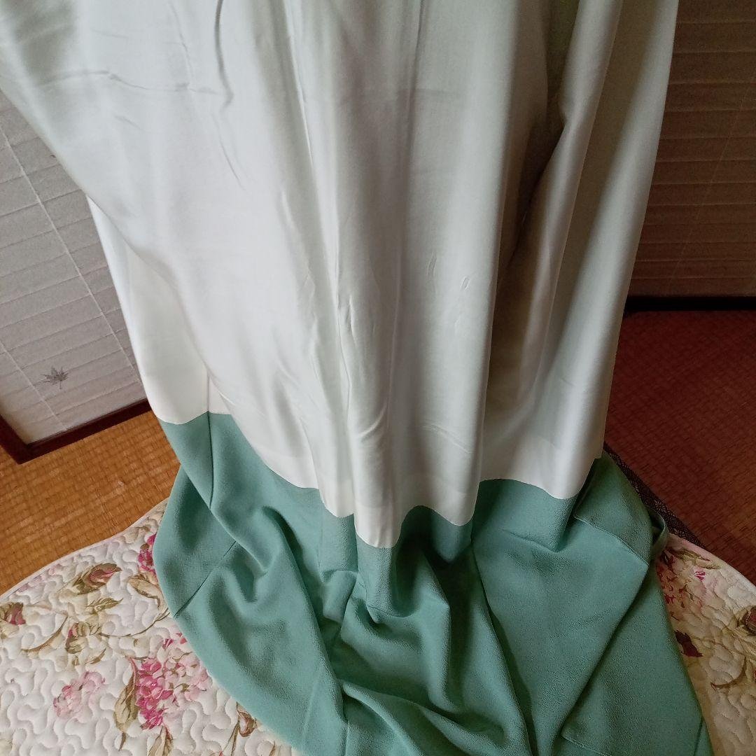 yuYu4619美品　珍しく家紋なしの色無地　知的美人は色無地選ぶ