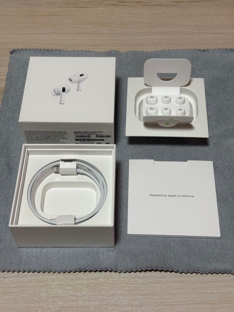 AirPods Pro 第2世代 lightning ESRケース付属