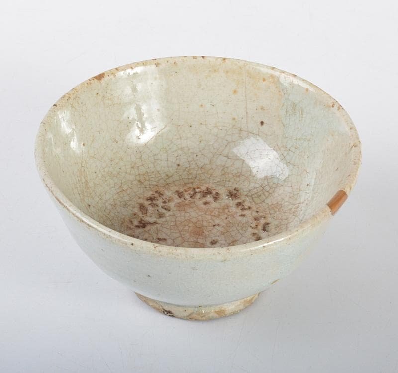 朝鮮美術　李朝　高麗白磁　鉢　碗　時代箱　M　R4265