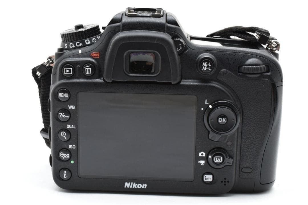美品　ニコン D7200 ダブルレンズ/SD64GB/専用ガラスフィルム