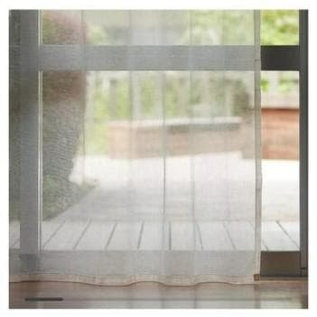 無印良品 綿からみ織ノンプリーツカーテン オフ白 幅204cm/丈158cm