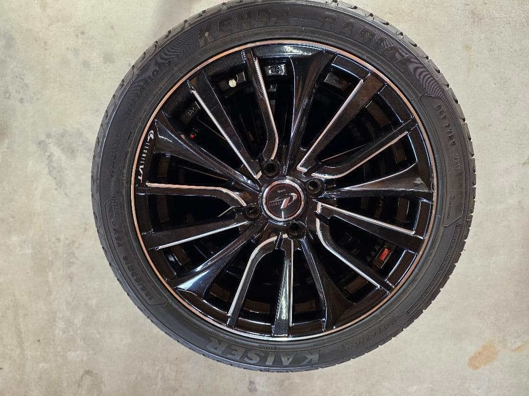 レオニスアルミホイルKENDA165/50R16セット