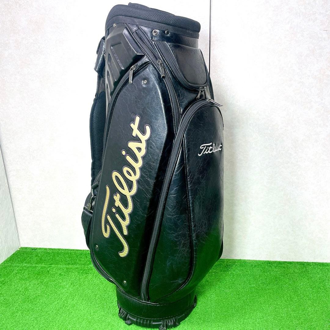 美品！希少！タイトリスト キャディバッグ 3点式ショルダー CB842