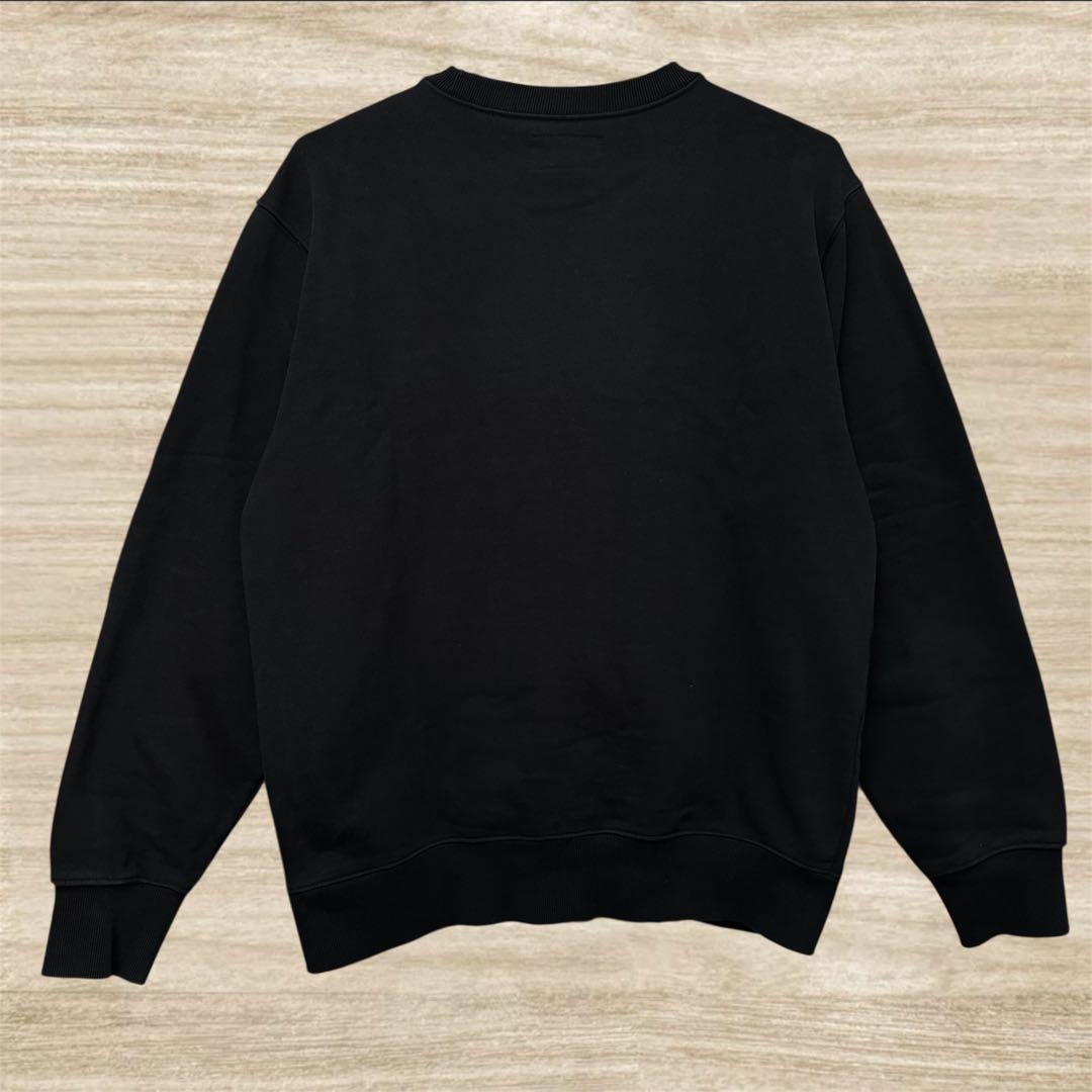 ほぼ未使用 thisisneverthat スウェット 刺繍ロゴ ブラック M