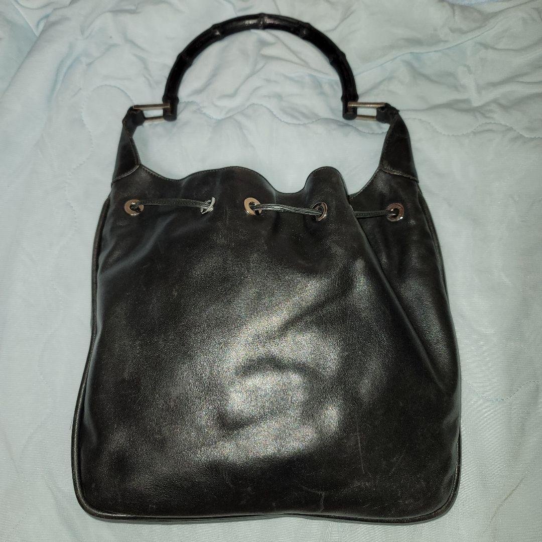 【中古品】GUCCI グッチ バンブー ハンドバッグ