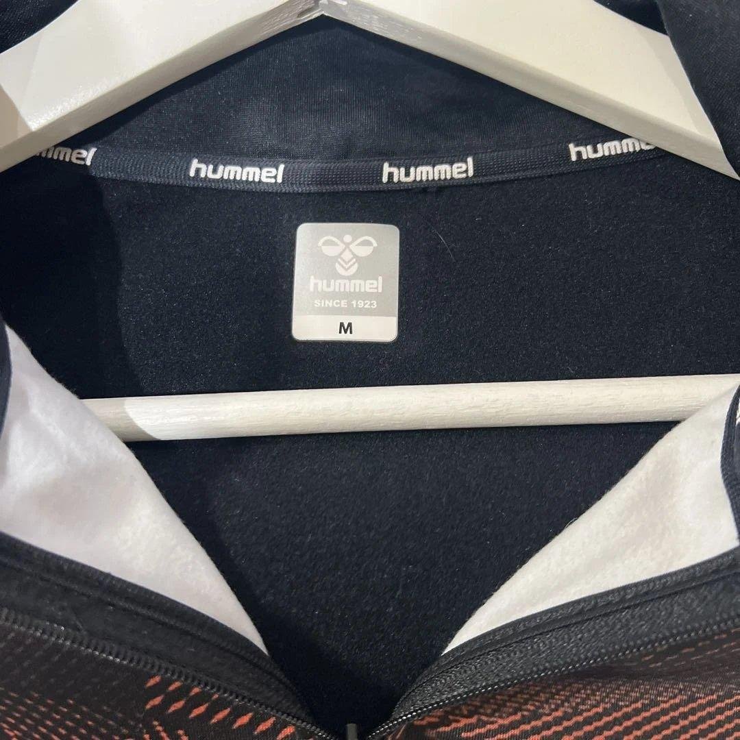 hummel ジャージ セット 黒/レッド size M