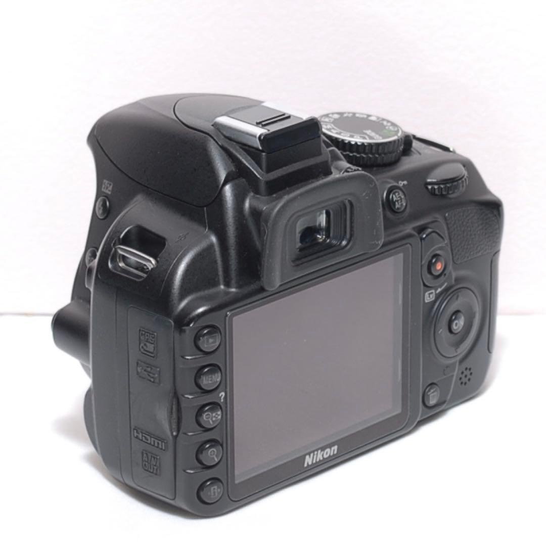 ✨届いたらすぐに使えます✨Nikon D3100✨シングルレンズ✨簡単操作