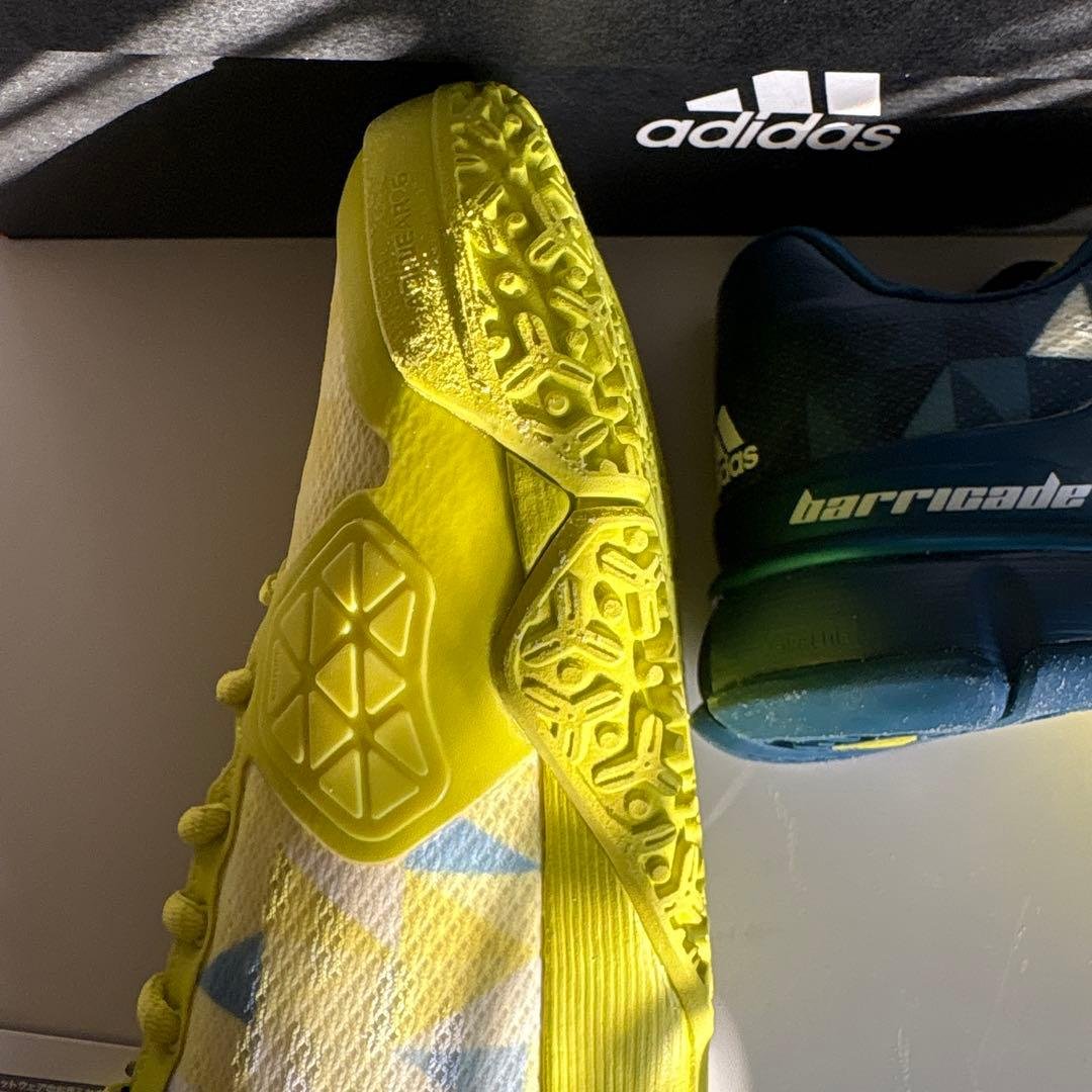 【新品未使用】adidas Barricade2016 ocテニスシューズ箱有り