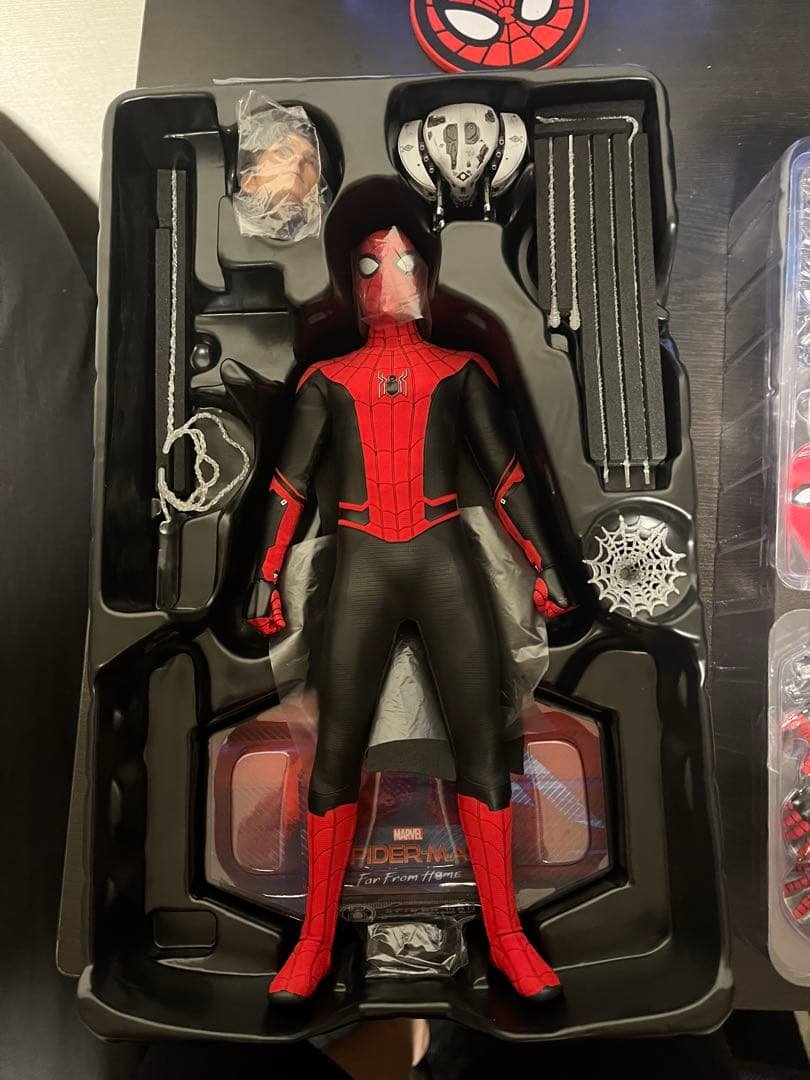 【おまけ付き】【最安値】ホットトイズ スパイダーマン アップグレードスーツ