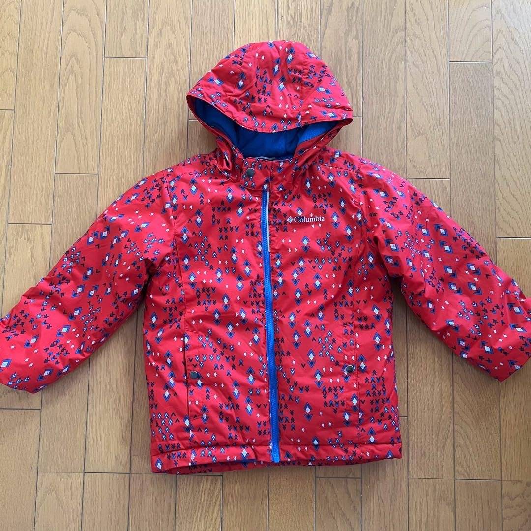 コロンビア　スキーウェア　上下　美品　110 115 120 男女兼用　モンベル